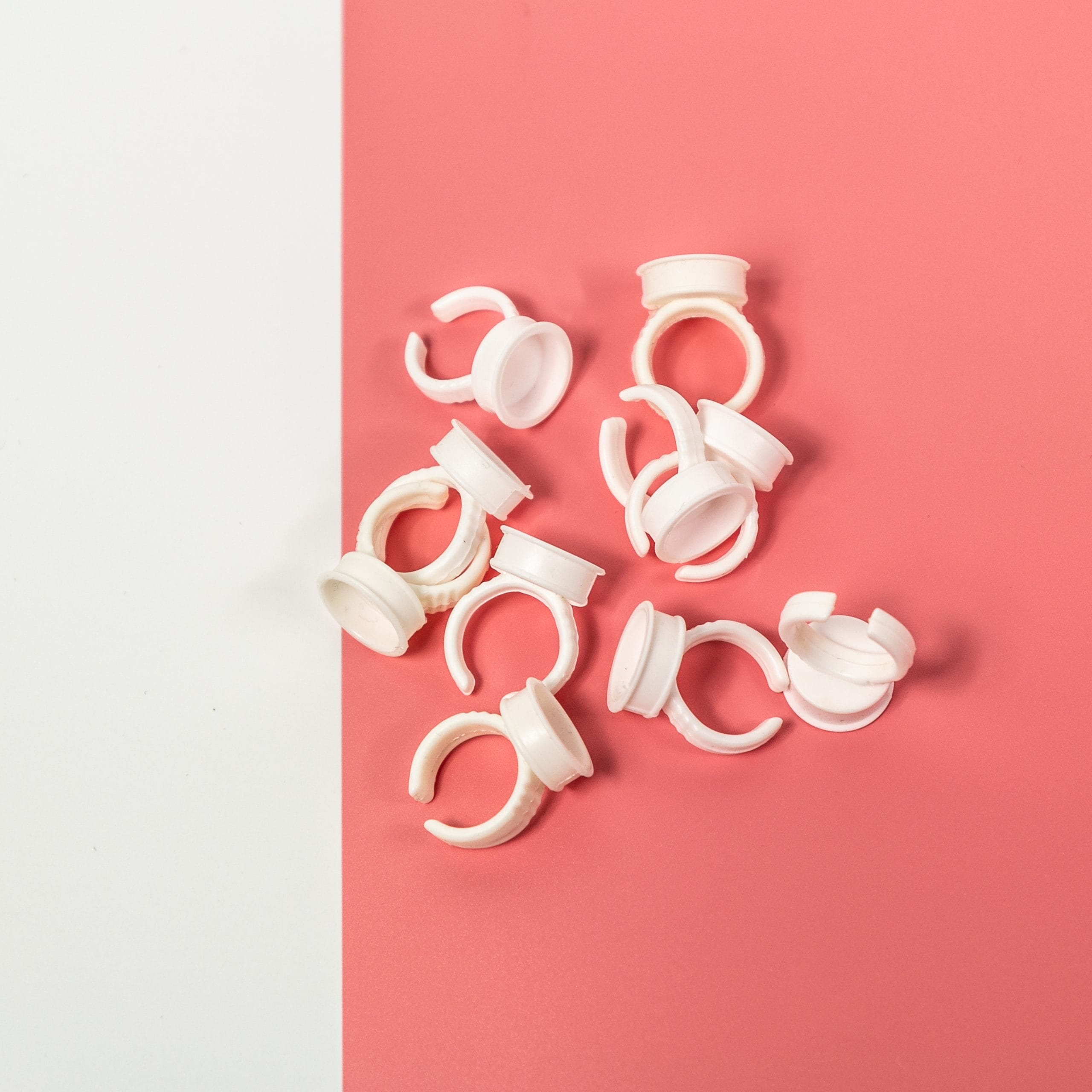 Eyelash Glue Rings 50 Pack