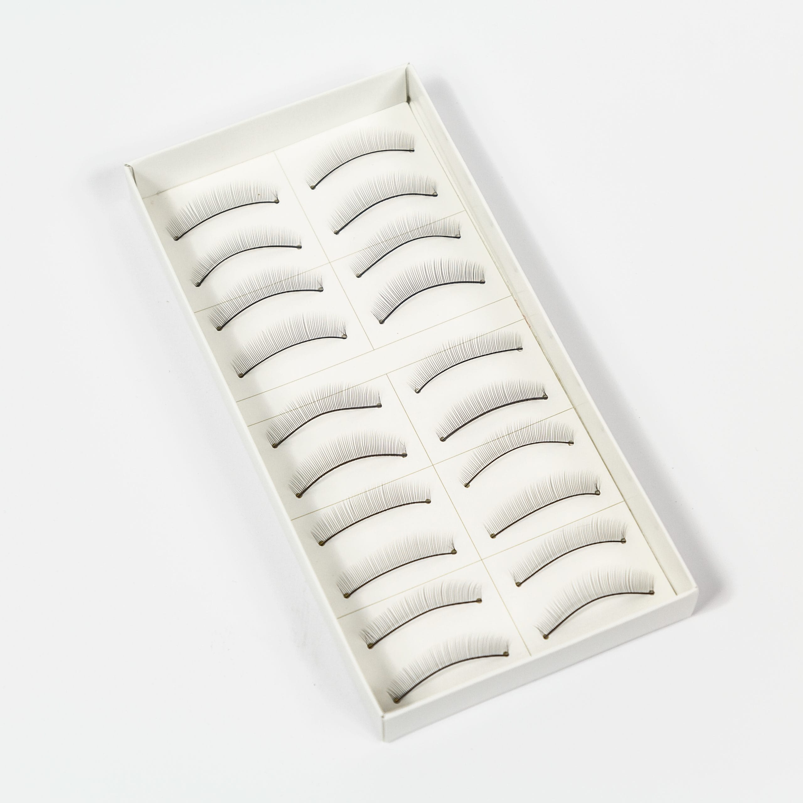 Mannequin Head Training Lash Strips 10 Pairs