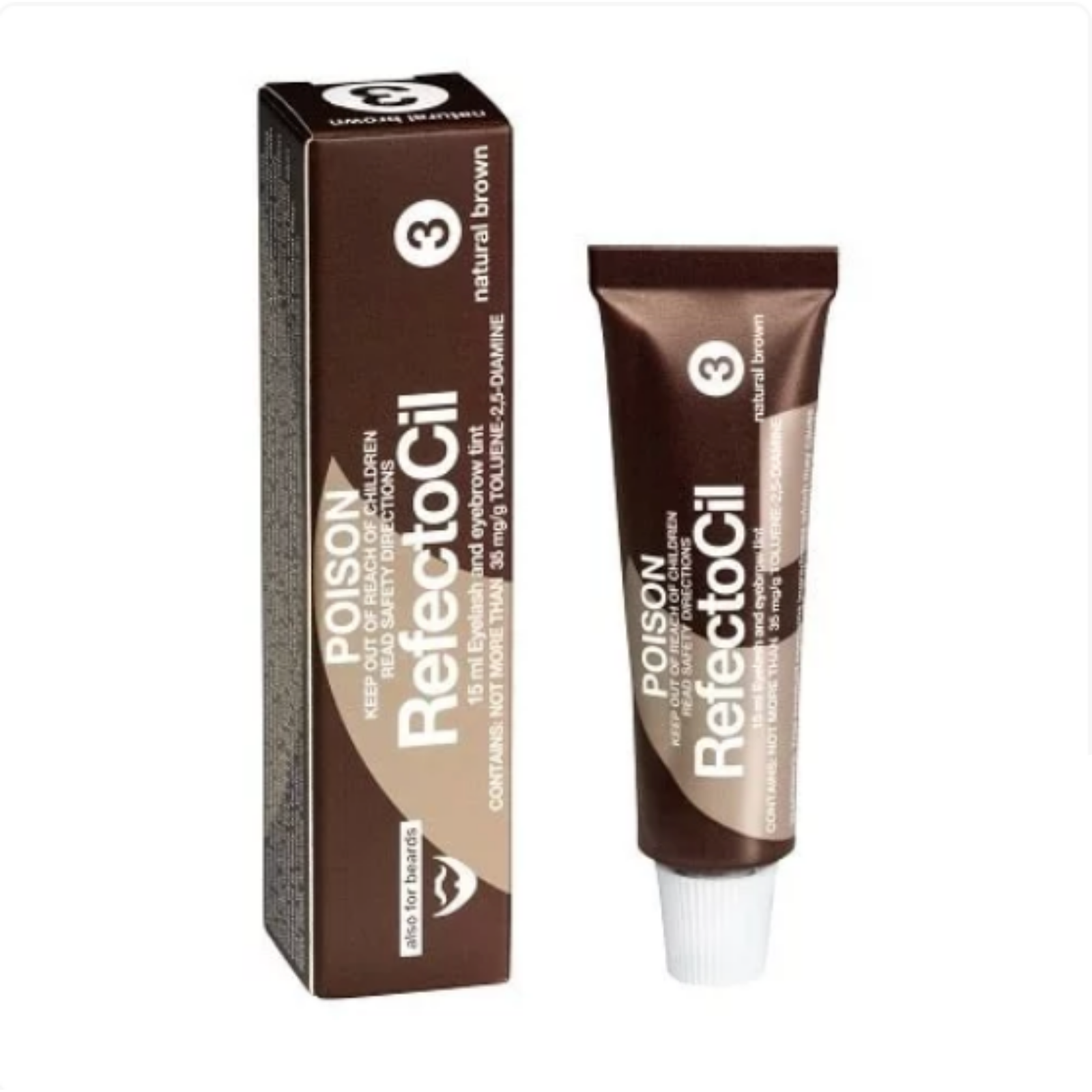 REFECTOCIL 15ML TINT NATURAL BROWN (3)